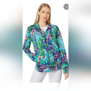 Beautiful Lilly Pulitzer Leona Jacket. Size Large